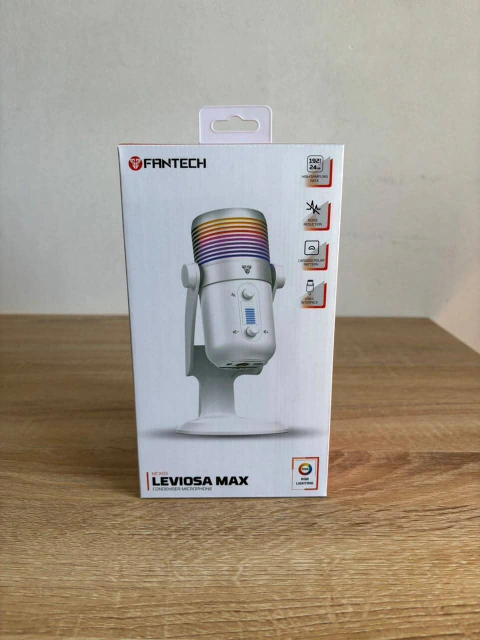 Microfono Fantech MCX03 Leviosa Max RGB White USB Type C