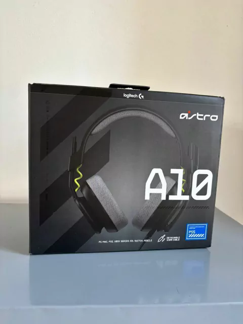 Auriculares Logitech Astro A10 2nd Gen Black PC/PS5