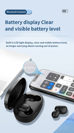 Imagem do A6s Bluetooth Fones De Ouvido Tws In Ear Bluetooth 50 Running Sports Stereo Bot