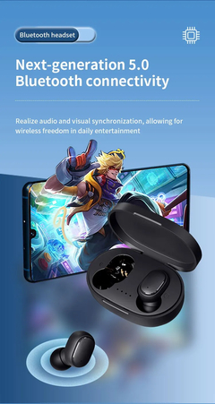 A6s Bluetooth Fones De Ouvido Tws In Ear Bluetooth 50 Running Sports Stereo Bot - Tchê Imports
