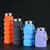Termo Plegable Silicona Botilito Botella de AguaTapa Antifuga - tienda online