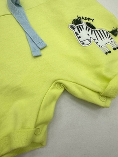 Imagem do Conjunto Jardinheira com Body - Zebra
