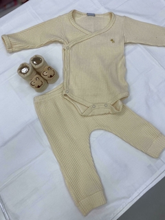 CONJUNTO BODY KIMONO LONGO ALGODÃO SUSTENTÁVEL na internet