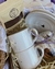 kit no mdf Branco com pote de biscoito - Aff a tua cara