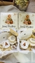 Kit individual xícara com pires no mdf Branco + pote de biscoito