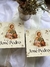 Kit individual xícara com pires no mdf Branco + pote de biscoito