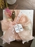 Kit com xícara e pires no mdf Branco com pote de biscoito e cappuccino - Aff a tua cara