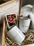 Kit Casal com Caneca Golden no mdf cru na internet