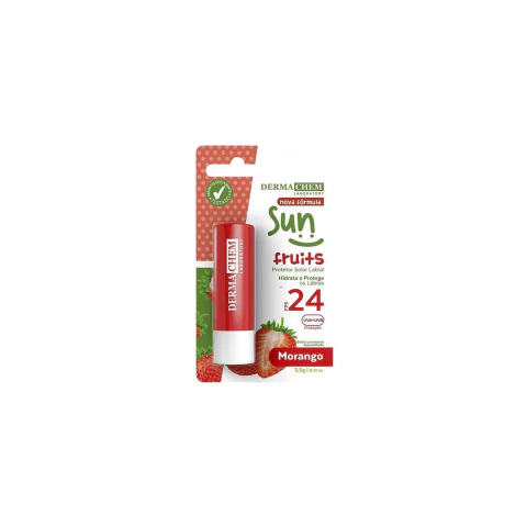Protetor Labial Morango-´Derma Chem
