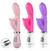 Vibrador de Ponto G e Clitóris - Recarregável