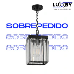 Lámpara Colgante Crisálida Ver.CR-06 - Elegancia Compacta en Cristal