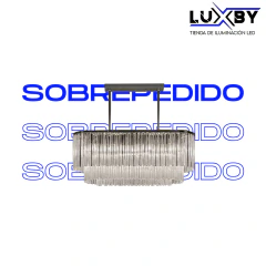 Lámpara Colgante Spring Ver.03 - Majestuosidad Ovalada en Cristal