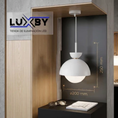 Lampara Colgante Con Foco Led Tres Tonos de Luz 9w E26 - comprar en línea