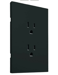 Contacto Doble 90-77VCA Color Negro