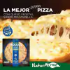 Pizza muzza de almendra