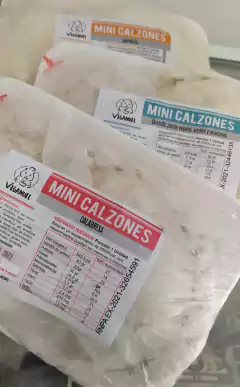 Mini calzoni Jamón y Queso 2u