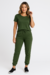 Conjunto de Suede Feminino Calça e Blusa Macio e Confortável - comprar online