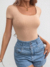 Body Feminino Ribana Manga Curta Level