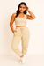 Conjunto Feminino Ribana Calça e Cropped