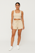Conjunto Feminino Short e Blusinha Cropped em Tecido Exclusivo Premium - comprar online
