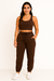Conjunto Feminino Ribana Calça e Cropped - loja online