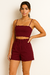 Conjunto Feminina Alfaiataria Premium Top e Short - comprar online