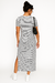 Vestido Feminino Listrado Ribana Premium - Level