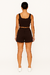 Conjunto Feminino Short e Blusinha Cropped em Tecido Exclusivo Premium