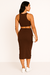 Conjunto Feminino Saia e Regata Ribana Premium Level na internet