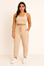 Conjunto Feminino Ribana Calça e Cropped - comprar online
