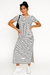 Vestido Feminino Listrado Ribana Premium na internet