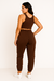 Conjunto Feminino Ribana Calça e Cropped