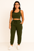 Conjunto Feminino Ribana Calça e Cropped na internet