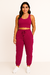 Conjunto Feminino Ribana Calça e Cropped - Level