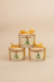 Vela personalizada tampa de madeira- 150g - Aura Velas Naturais