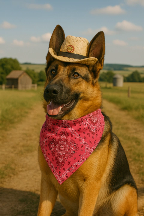CowBoy Cão Boy Chapéu Pet Produto Pet Influencer - comprar online