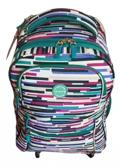 Mochila Juvenil Escolar Trolley Grande 4 Rodinhas 360º Alças - Tanimil Bolsas Bagagens Mochilas e acessórios