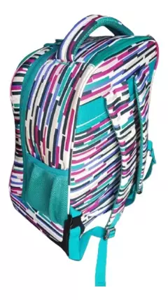 Imagem do Mochila Juvenil Escolar Trolley Grande 4 Rodinhas 360º Alças