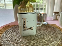 Taza Inicial L beige