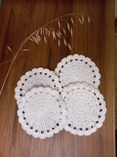 Posavasos crochet x4 - CASA CHILL