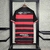 Camisa Flamengo I 24/25 Patrocínio - Torcedor Masculina - Preta com detalhes em vermelho - comprar online