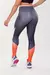 CALÇA LEGGING BÁSICA BRILHO ESTAMPA DIGITAL (ORANGE BRIGHT) - comprar online