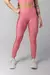 CALÇA LEGGING ESTAMPA DIGITAL COM CÓS DUPLO (ROSA)