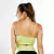 Top Fitness Trilobal Shark Franzido Verde Limão - comprar online
