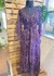 Vestido animal print uva - comprar online
