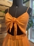 Macacão Cropped laranja na internet