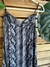 Vestido Longo animal print G - Brechó Maria's Bonita