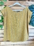 Blusa Linho mostarda - loja online