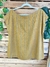 Blusa Linho mostarda