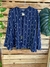 Kimono de algodão azul